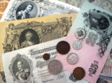 Banknotes,_coins,_bank,_Collag