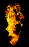 background_black_burning_color