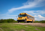 school_bus_sky_child_children_