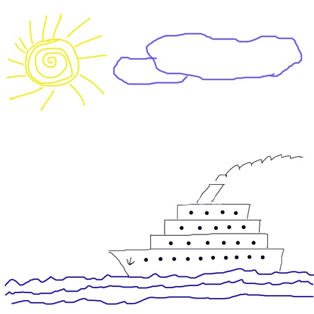 солнце;_лодка;_мо