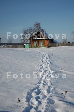 Зима_деревня_сне