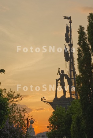siluet,_zakat,_pamyatnik,_Mosk